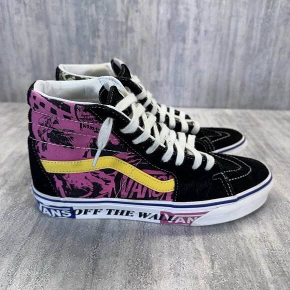 VANS SK8-Hi Lady Vans Azalea Pink True White Women Sneakers Sz 8.5 Mens 7 - Picture 5 of 10